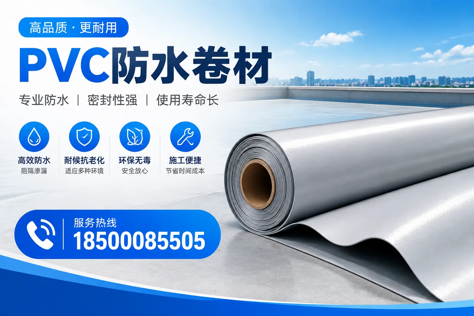 乐山pvc防水卷材的检测标准与认证流程